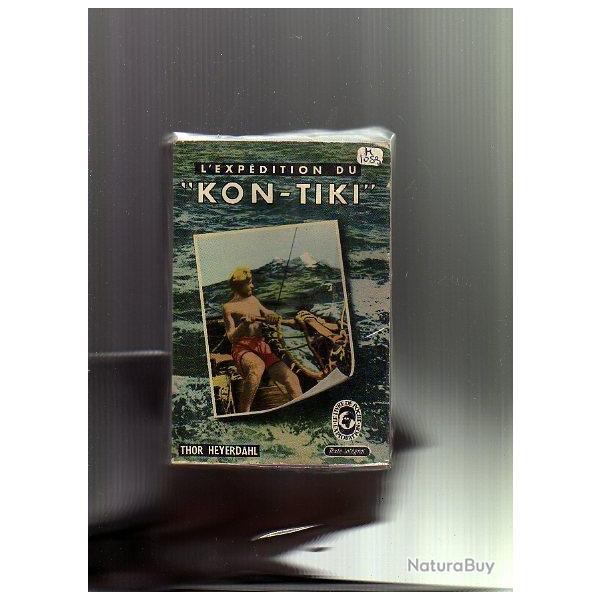 rare pochette photos souvenirs kon-tiki + livre poche l'expdition du kon-tiki. thor heyerdahl.