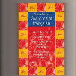 grammaire française.de nathalie baccus