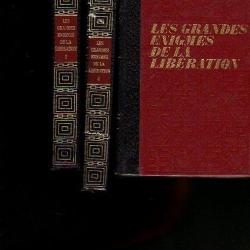 les grandes énigmes de la libération en 3 volumes bernard michal