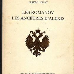 .les romanov, les ancêtres d'alexis Russie Tsariste