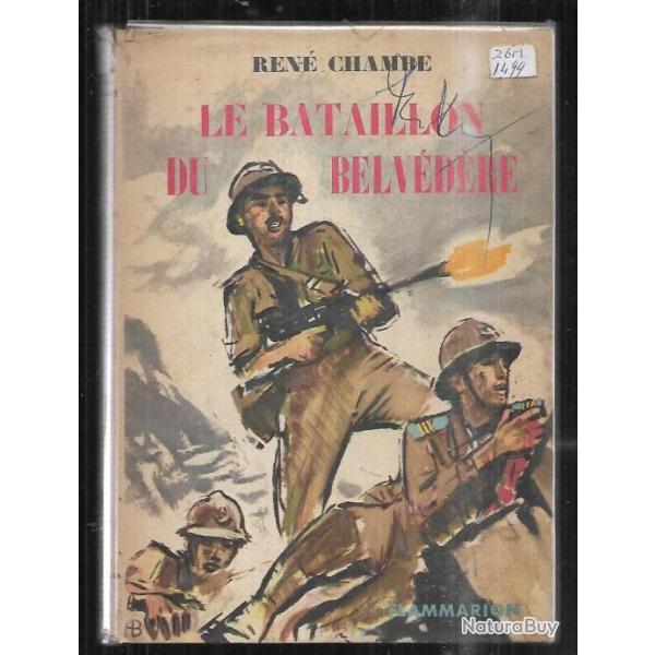 Le bataillon du belvdre de ren chambe , Campagne d'Italie. troupes coloniales