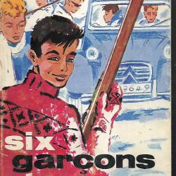 six garçons et une 2cv , citroen, roman aventures