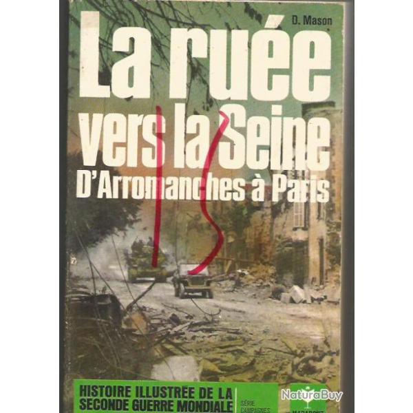 la rue vers la seine d'arromanches  paris marabout srie campagne