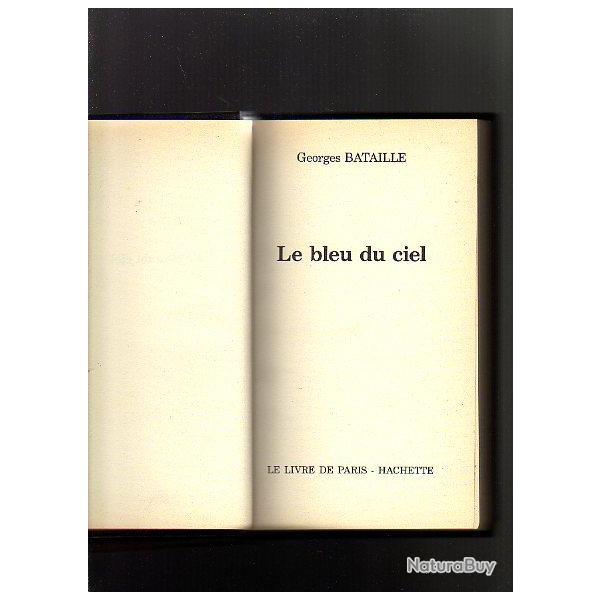 Le bleu du ciel.georges bataille