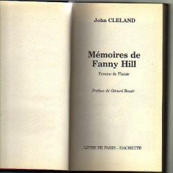 Mémoires de fanny hill ,femme de plaisir de john cleland