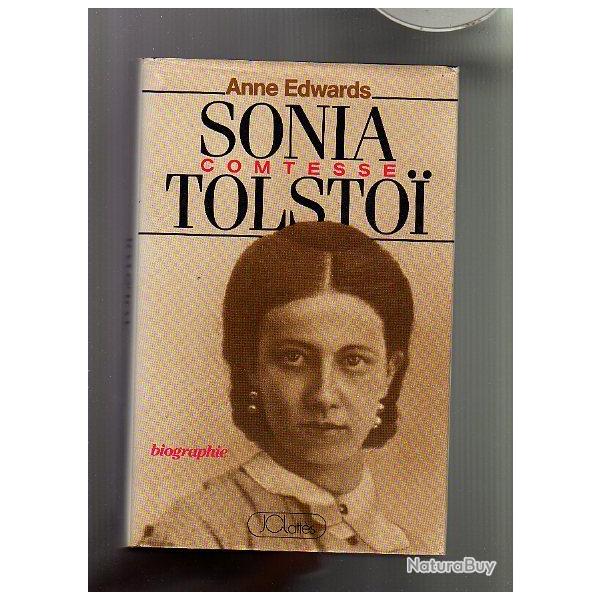 Sonia comtesse tolstoi. russie tsariste rvolution d'octobre