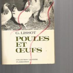 Poules et oeufs .de g. lissot.