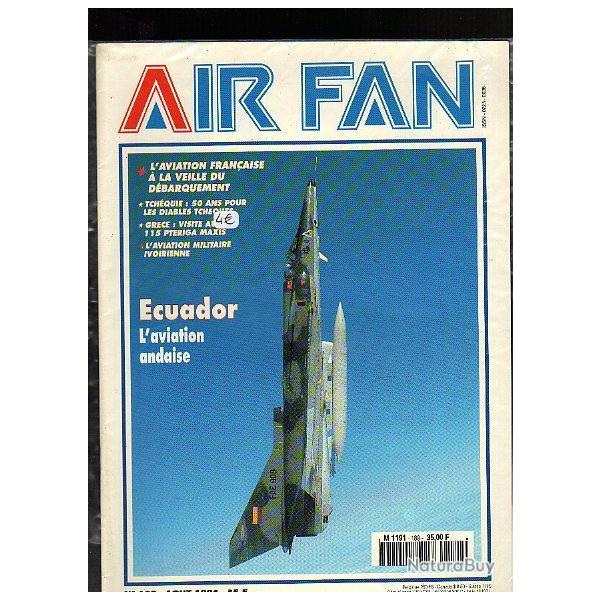 air fan 189 . revue de l'aviation . aviation andaise, aviation franaise a la veille du dbarquem