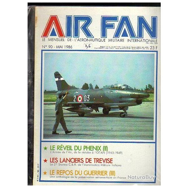 air fan 90 . revue de l'aviation . 2e stormo cbr italie, l'arme de l'air de la victoire  l'otan