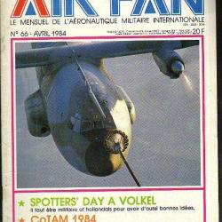 air fan 66. mensuel de l'aéronautique militaire internationale, starfire lockheed cotam 1984