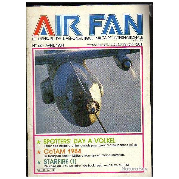 air fan 66. mensuel de l'aronautique militaire internationale, starfire lockheed cotam 1984