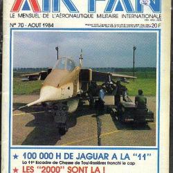 air fan 70. mensuel de l'aéronautique militaire internationale mirage 2000, us air force en haute