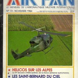air fan 73. mensuel de l'aéronautique militaire internationale 14 f, hélicos sur les alpes