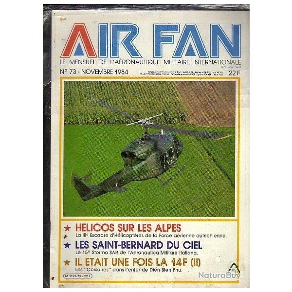 air fan 73. mensuel de l'aronautique militaire internationale 14 f, hlicos sur les alpes