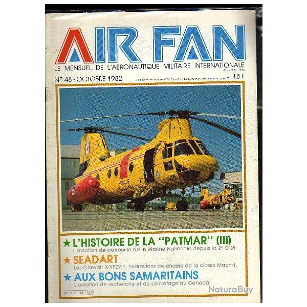 air fan n 48. mensuel de l'aronautique militaire internationale, patmar 3, hydravions de chasse ma