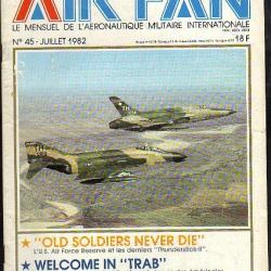 air fan 45. mensuel de l'aéronautique militaire internationale , téserve us air force thunderstic