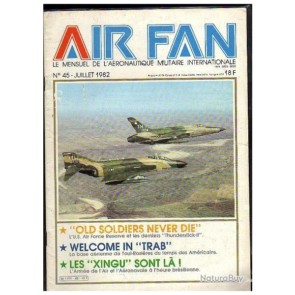 air fan 45. mensuel de l'aronautique militaire internationale , tserve us air force thunderstic