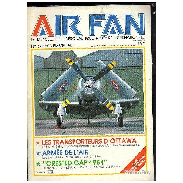 air fan 37. mensuel de l'aronautique militaire internationale, aviation canadienne