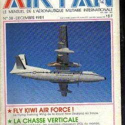 air fan 38. mensuel de l'aéronautique militaire internationale , fly kiwi, chasseurs stol