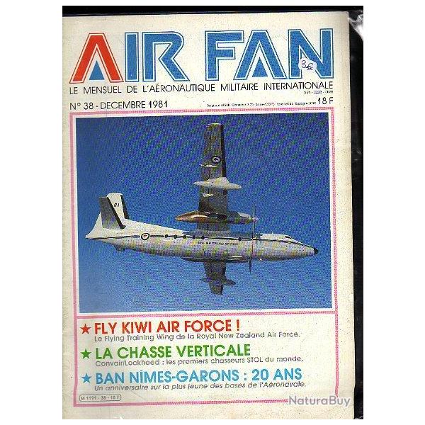 air fan 38. mensuel de l'aronautique militaire internationale , fly kiwi, chasseurs stol