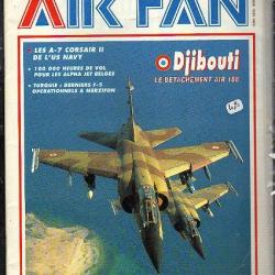 air fan 203 . revue de l'aviation . djibouti détachement air 188, a-7 corsair II us navy