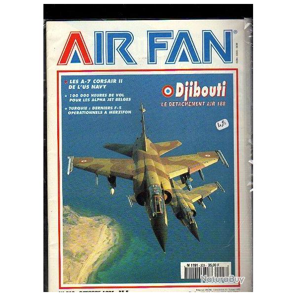 air fan 203 . revue de l'aviation . djibouti dtachement air 188, a-7 corsair II us navy