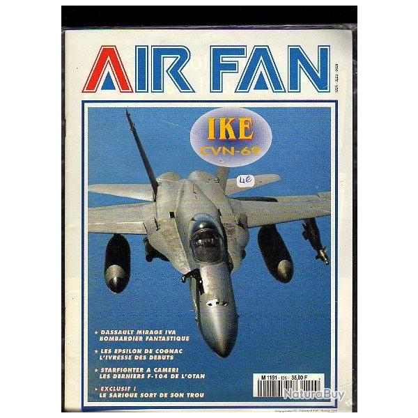 air fan 196. revue de l'aviation . dassault mirage 4 a, epsilon de cognac