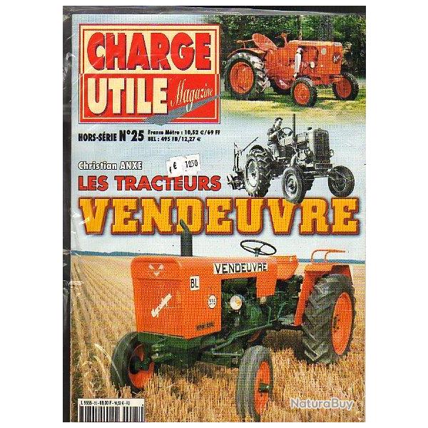 charge utile hors srie 25. tracteurs vandeuvre