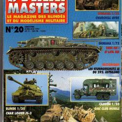 steelmasters 20 , gmc club mobile, ,churchill avre, sturmgeschutz III, arme blindée italienne 1