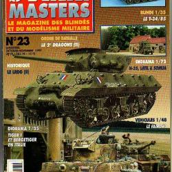 steelmasters 23 épuisé éditeur , h-35 latil somua, , le lrdg 3, char t-34/85, famo sdkfz 9 , 2e drag