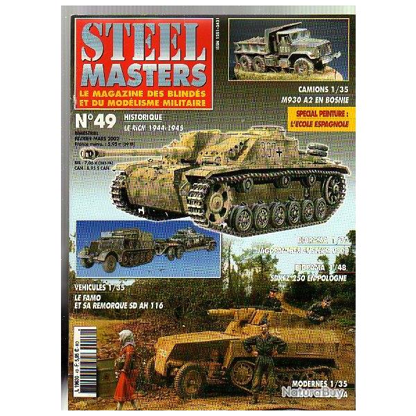 steelmasters 49, ricm 1944-1945 2, famo 18 t et remorque , bt 7 , jagdpanzer, m84 , su76  berlin
