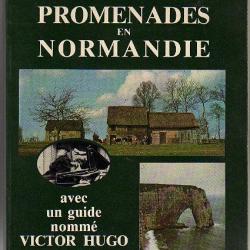 promenades en normandie avec un guide nommé victor hugo