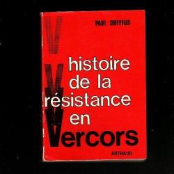 histoire de la résistance en vercors. paul dreyfus