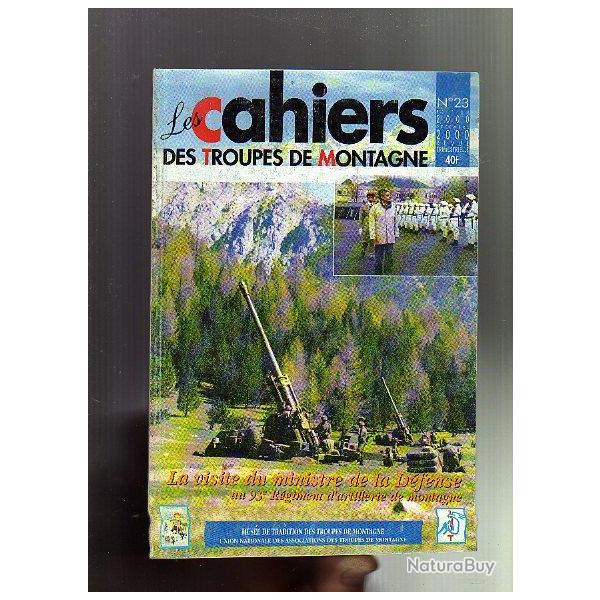 les cahiers des troupes de montagne. n 23