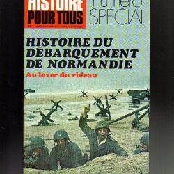 histoire du débarquement de normandie. tome 1 au lever de rideau