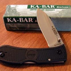 Couteau KABAR KA BAR DOZIER KA4062 BLACK ZYTEL