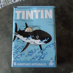 Tintin 6 aventures intégrales 2 DVD -ref1-