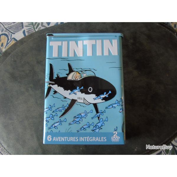 Tintin 6 aventures intgrales 2 DVD -ref1-