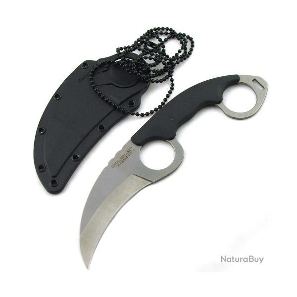 LOT DE 3 COUTEAU KARAMBIT CS39FK COLD STEEL DOUBLE AGENT I