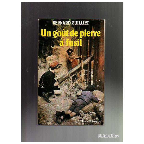 un gout de pierre  fusil . Bernard Quillet , Picardie .oise ,aisne