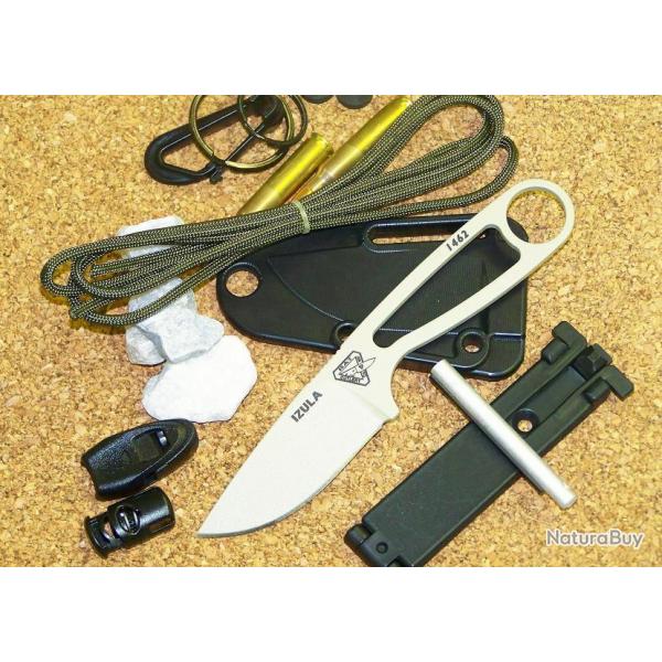 RCIDTK RAT CUTLERY ESEE Izula COUTEAU DE COMBAT w/ Kit Model