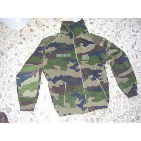 blouson camo CE polaire  M neuf