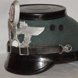 SHAKO ALLEMAND DE LA POLICE EPOQUE 3° REICH-GERMAN SCUTZPOLIZEI SHAKO THIRD REICH-1933/1945-2°WW