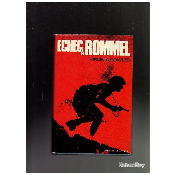 chec  Rommel SAS de virginia cowles et les raiders marabout guerre du dsert lot de deux livres .