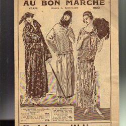catalogue au bon marché . solde d'hiver  1922