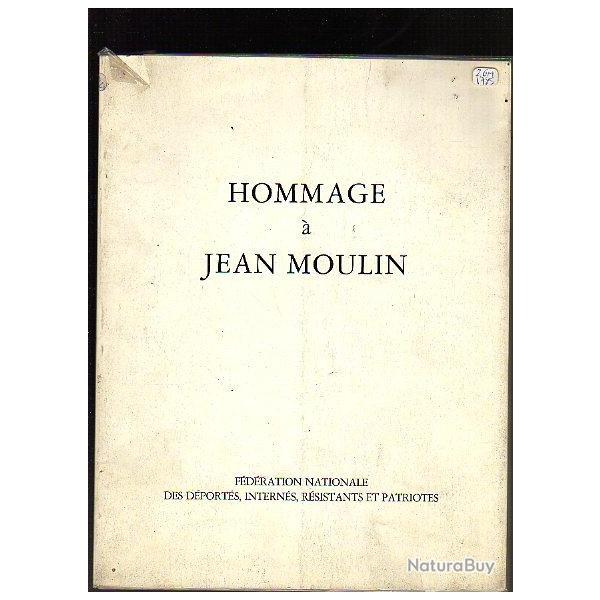 hommage  jean moulin toulouse 5 juin 1983 , rsistance