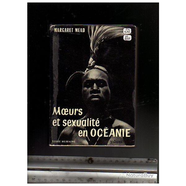 moeurs et sexualit en ocanie . margaret mead terre humaine