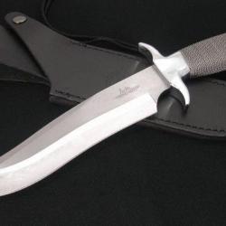 Couteau Bowie De Chasse Façon Médiéval Gil Hibben Highlander Bowie Lame Acier 420 GH627