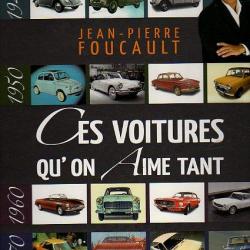 ces voitures qu'on aime tant . jean pierre foucault