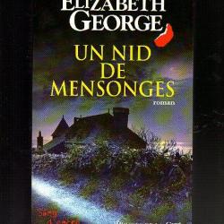 un nid de mensonges . roman policier d'elisabeth george